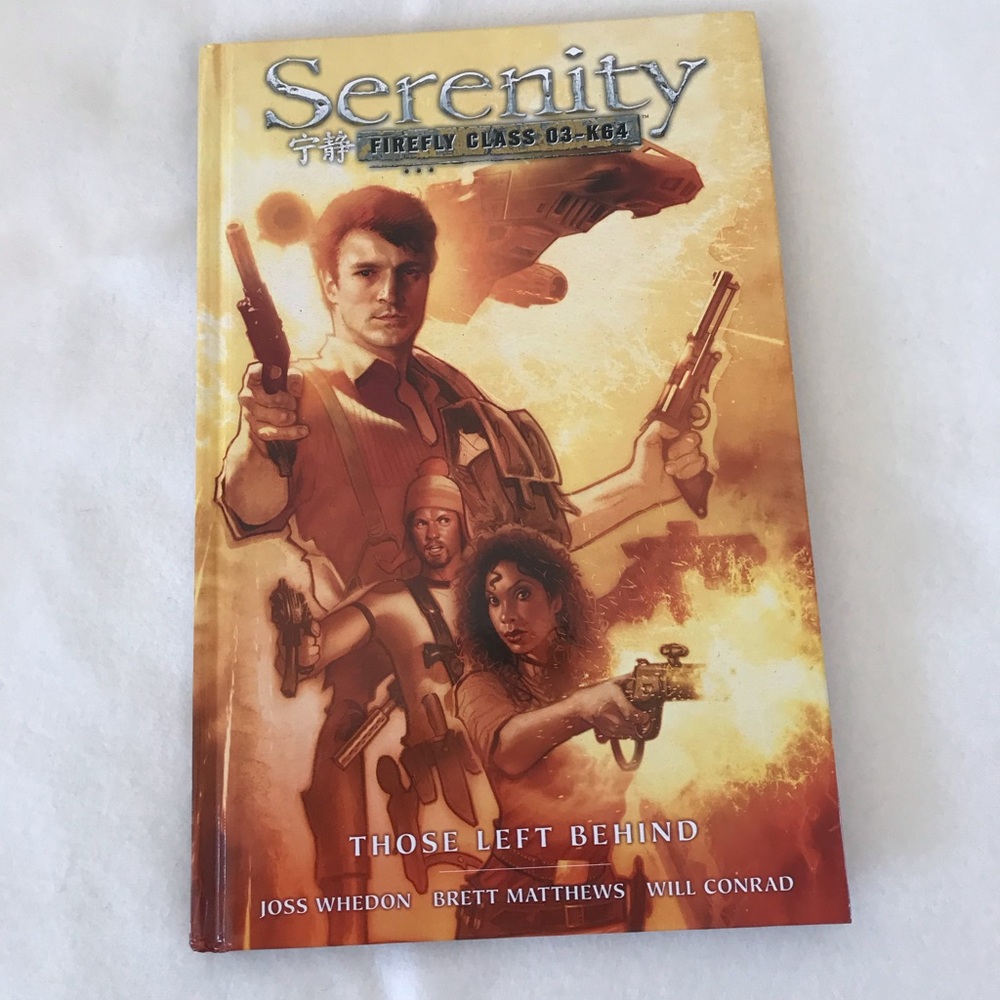 Serenity- Those Left Behind hardcover book